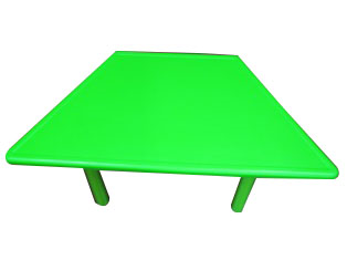 MESA TRAPEZOIDAL VERDE H=48