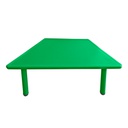 MESA TRAPEZOIDAL VERDE H=48