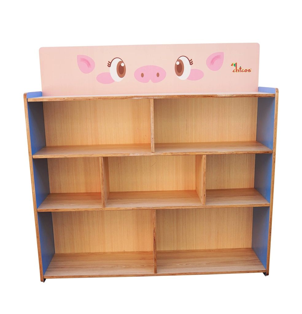 ORGANIZADOR DE MADERA JUMBO 124X30X101