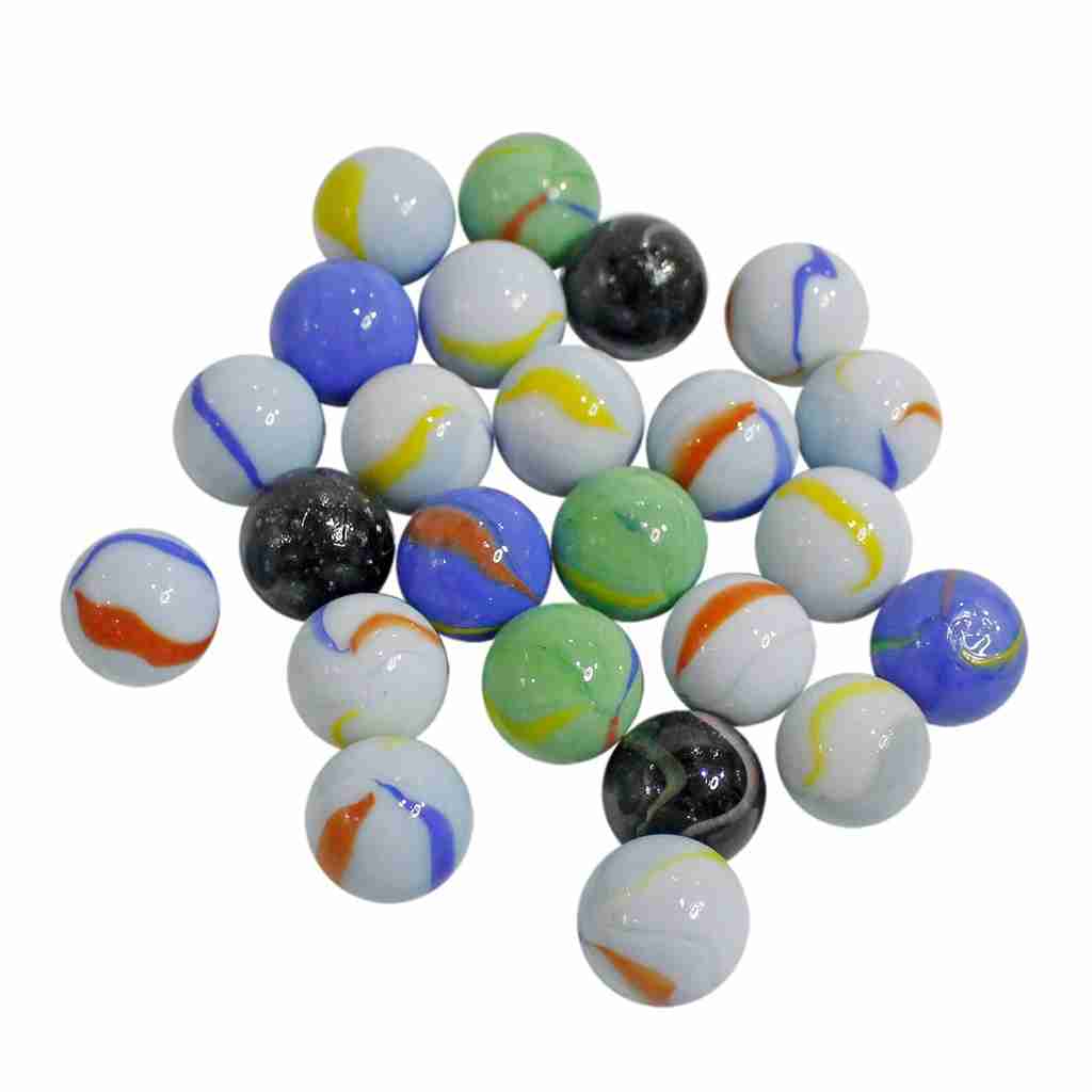 BOLSA CANICAS 25 MM 24 UNIDADES COLORES