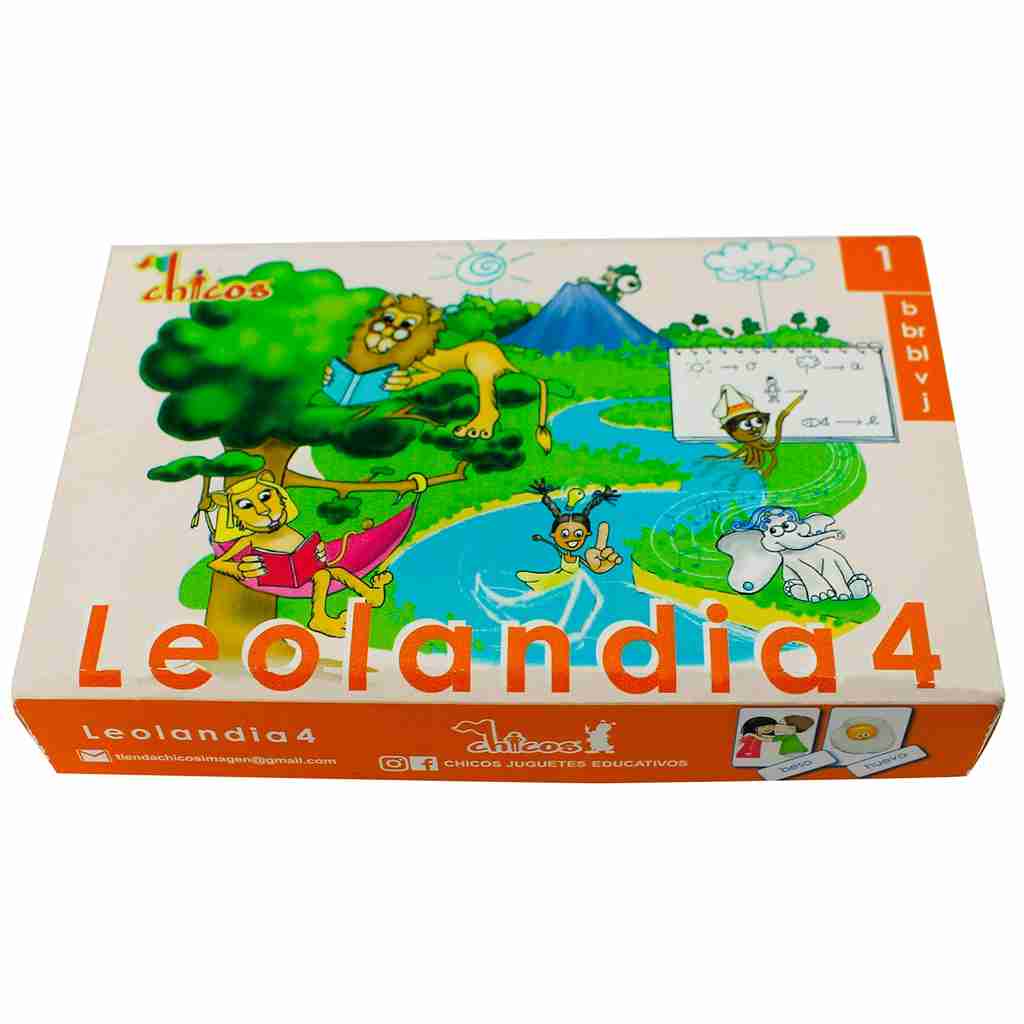 TARJETAS LEOLANDIA 4 (CAJA 1 B-BR-BL-V-J)