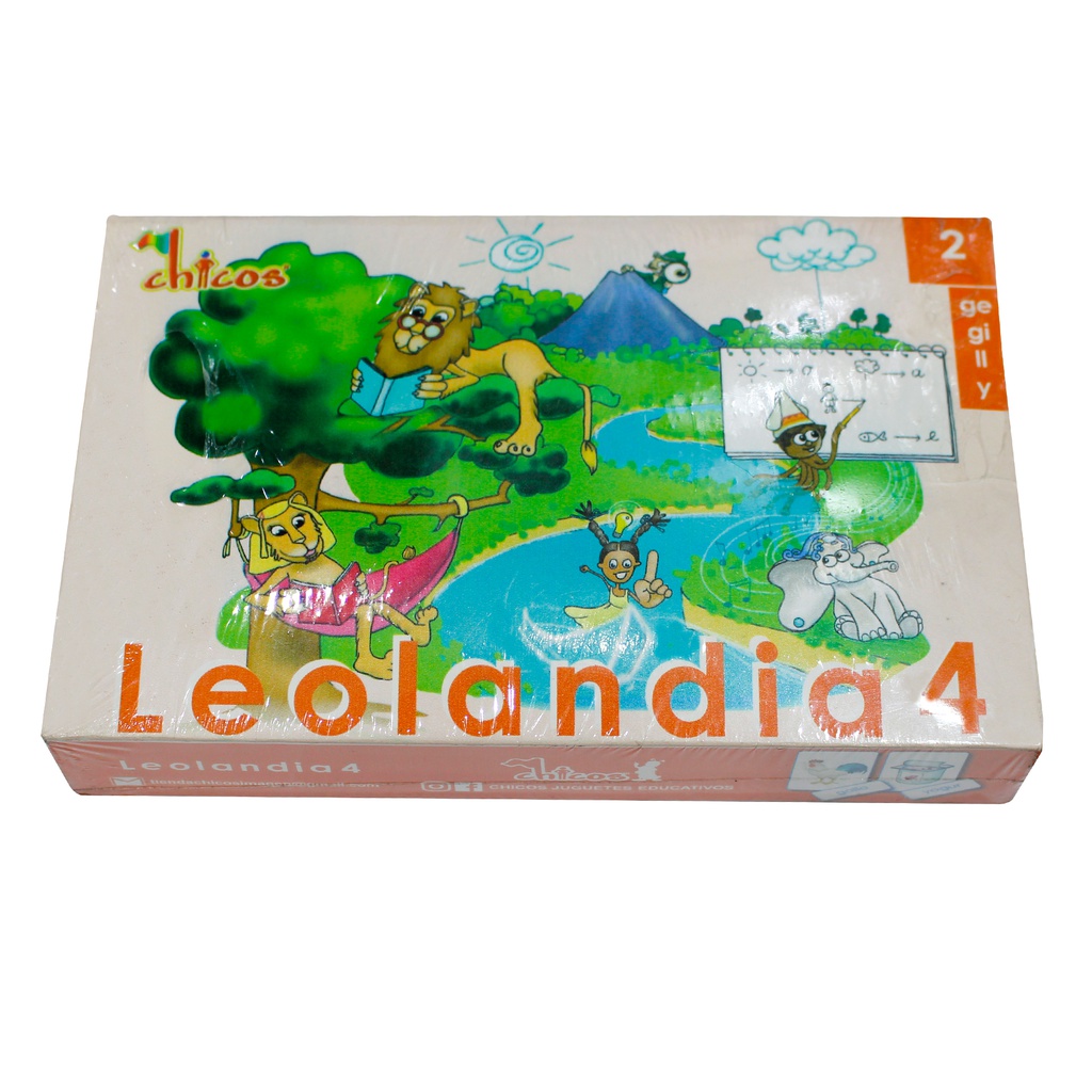 TARJETAS LEOLANDIA 4 (CAJA 2 GE-GI-LL-Y)