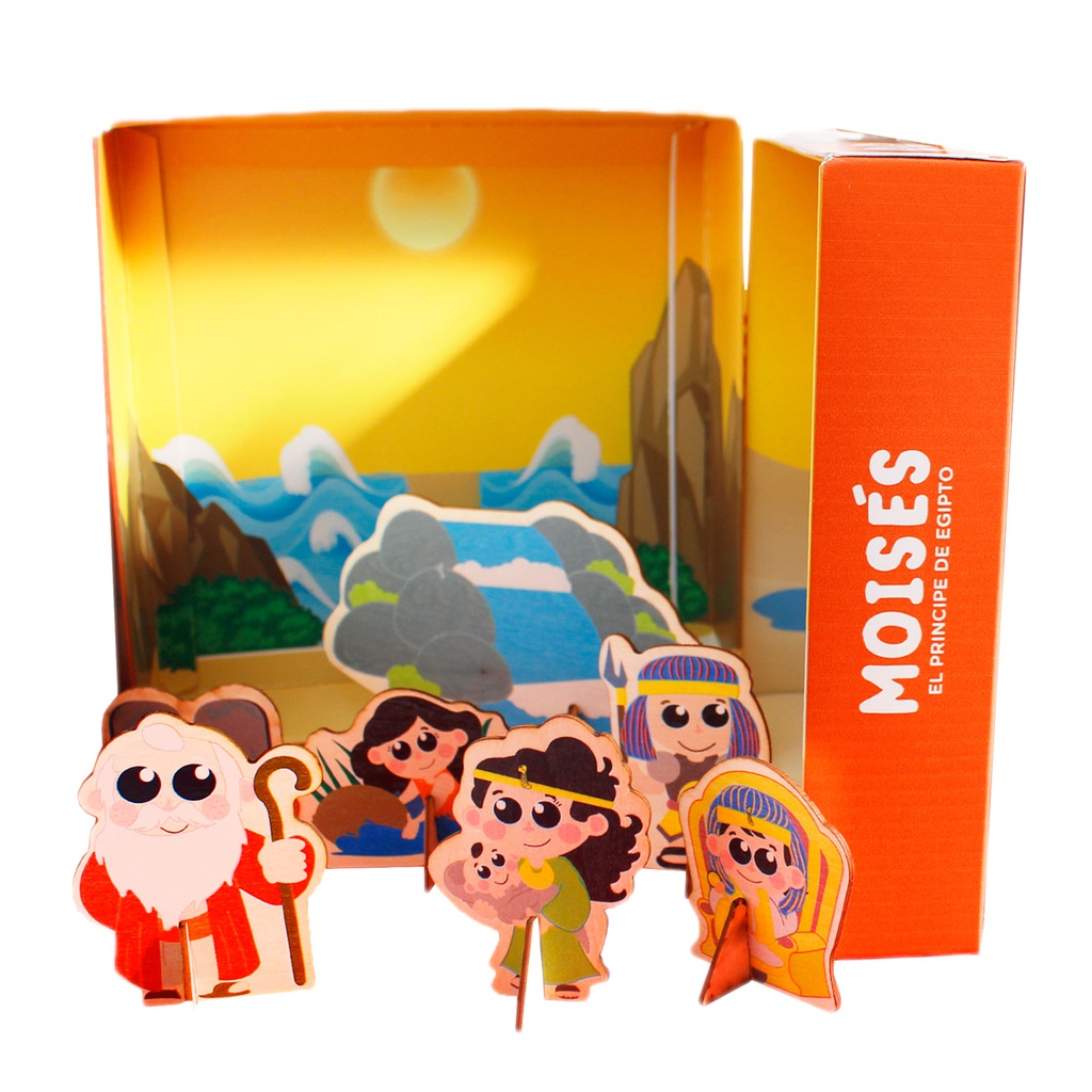 MOISES MINI HISTORIAS BIBLICAS