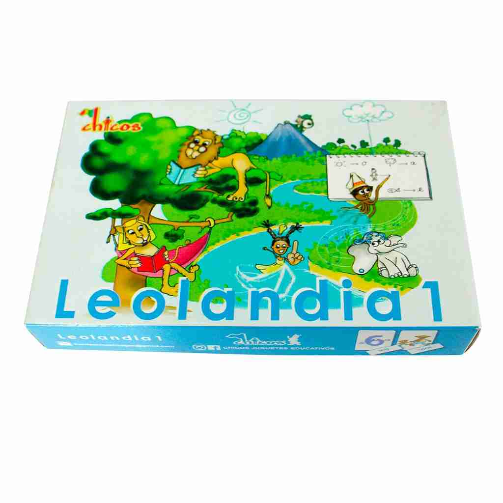 TARJETAS LEOLANDIA 1 METODO (Caja Azul)
