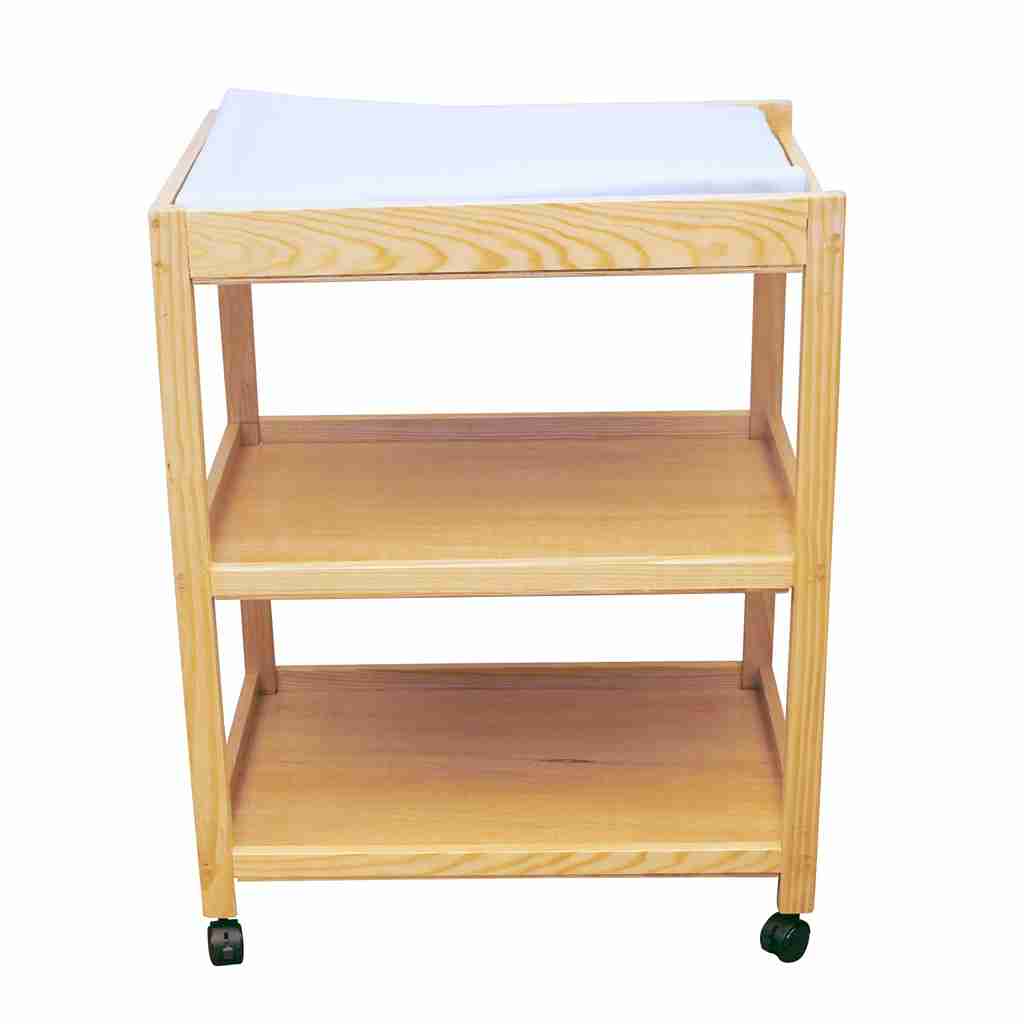 MUEBLE MADERA CAMBIADOR BEBE