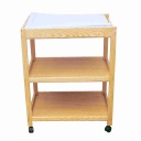 MUEBLE MADERA CAMBIADOR BEBE