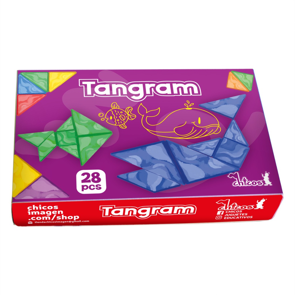 TANGRAM 28 PCS. ACRILICO