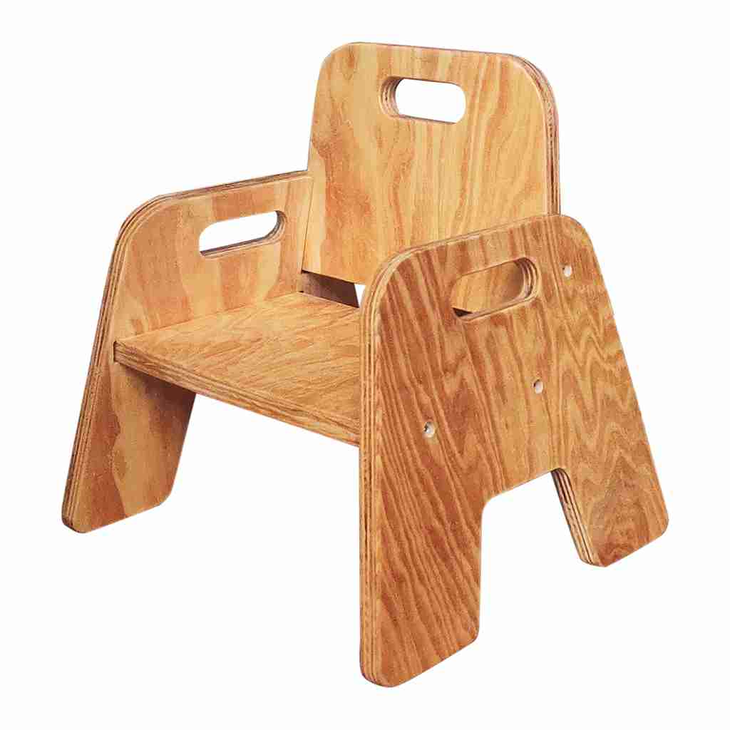 SILLA PARA BEBE MADERA