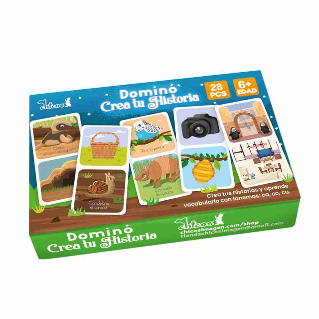 DOMINO CREA TU HISTORIA 28 PCS.