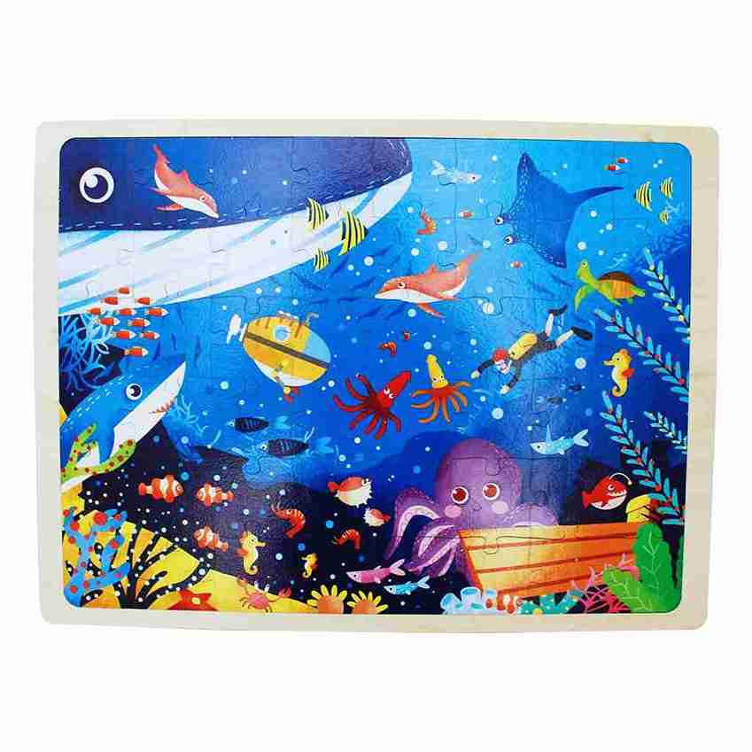 ROMPECABEZAS OCEANO 48 PCS. MADERA