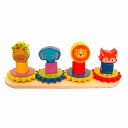ENGRANAJE ANIMALES FIGURAS GEOMETRICAS