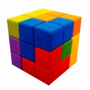 CUBO TETRIS MADERA