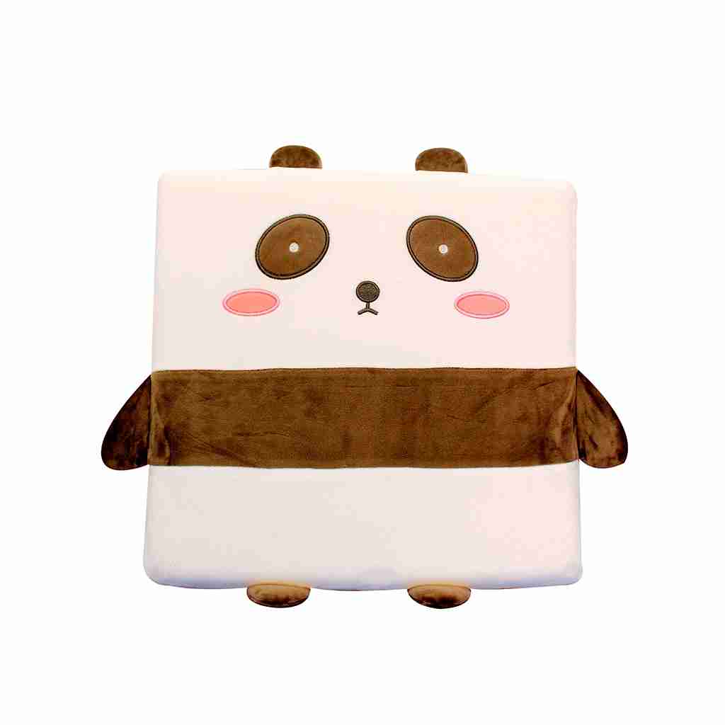 COJIN CUADRADO ASIENTO -PANDA