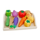 SET VERDURAS MITADES MADERA