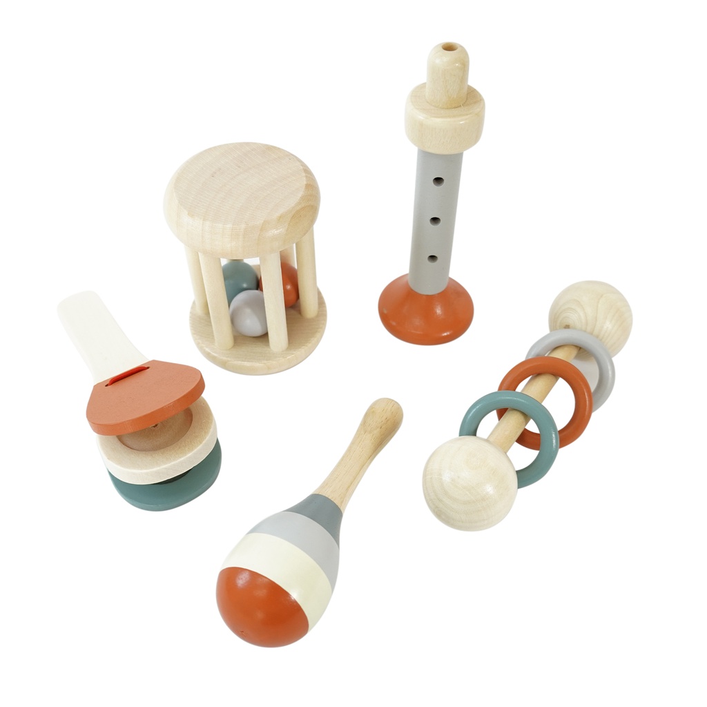 SET 5 INSTRUMENTOS MUSICALES BEBE