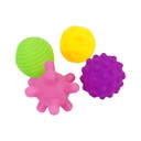 PELOTAS MULTITEXTURA 4 PCS BOLSA