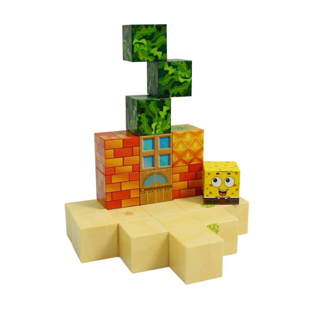 CUBOS MAGNETICOS BOB ESPONJA