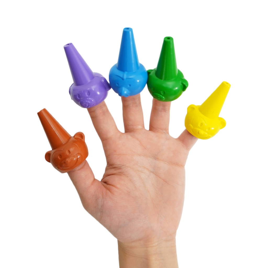 CRAYONES DEDO ANIMALES