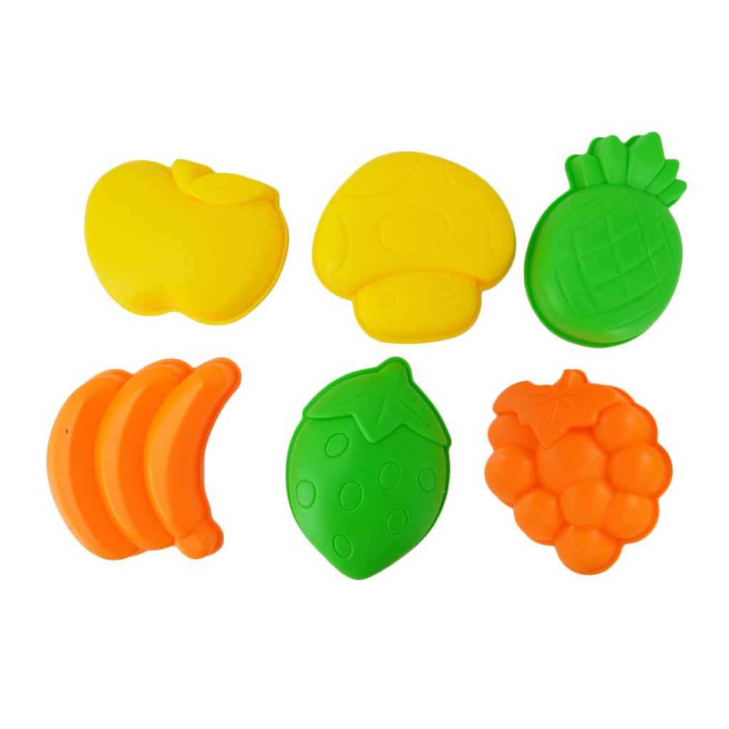 SET MOLDES FRUTAS ARENA