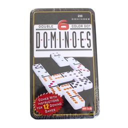 [ADU-JME-51001] DOMINO CLASICO CAJA METAL