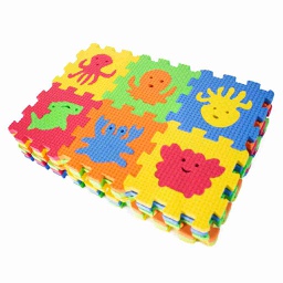 [ETM-PC-C004-36] CUBOS ANIMALES FOAMMY 36 PCS.