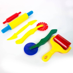 [JEA-PLA-027] ACCESORIOS PLASTILINA 6 PCS. GRANDE