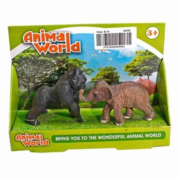 [SIM-CTE-SB02M] ANIMALES SALVAJES 2 MOTIVOS BLISTER