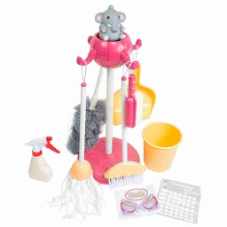 [SIM-CIN-UT5052R] UTENSILIOS LIMPIEZA ROSA 
