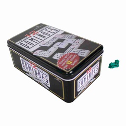 [ADU-JME-51012] DOMINO CLASICO DOBLE 12 CAJA METAL 