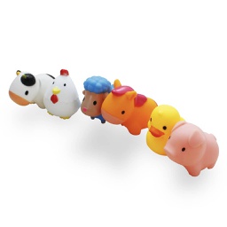 [ETM-PA-AS16] ANIMALES SOFT BAÑO 16 MOTIVOS