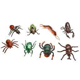 [SIM-CTE-1037] BOLSA ANIMALES INSECTOS 9 PCS. GRANDES